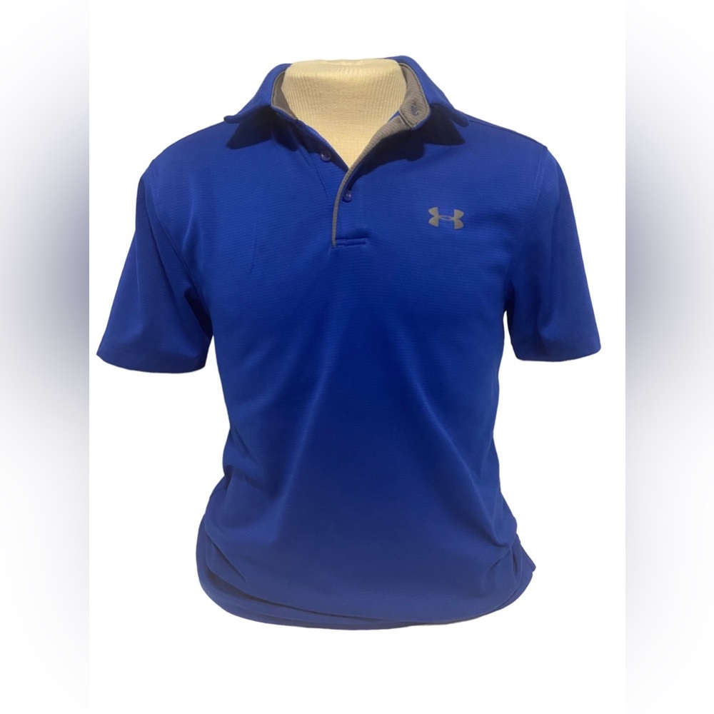 Blue Polo Mens Under Armour
